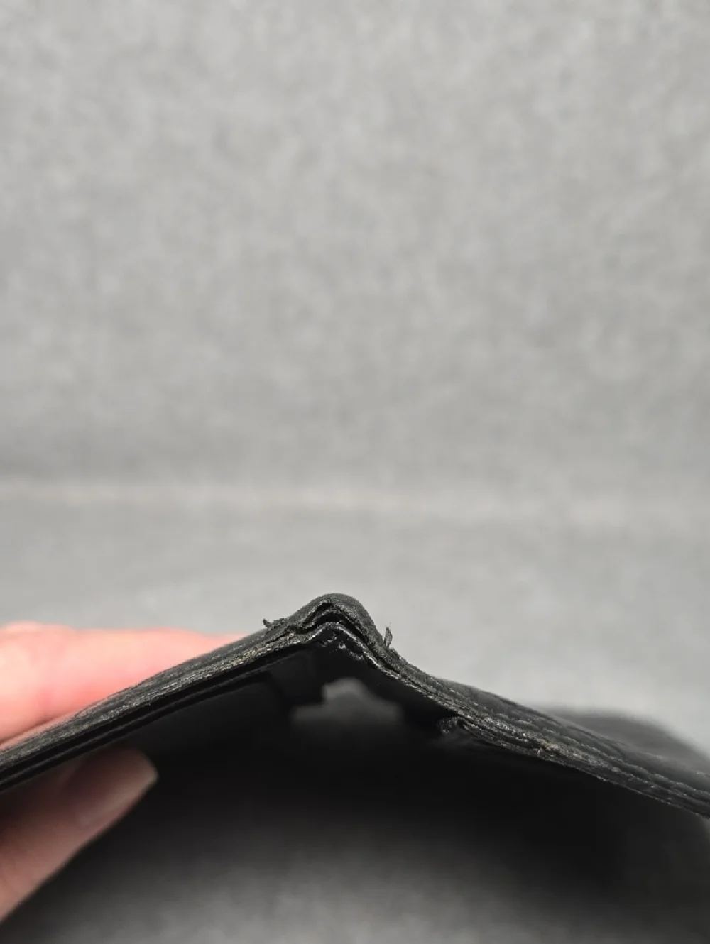 Gucci Guccissima Black Embossed GG Leather Long Wallet Vintage